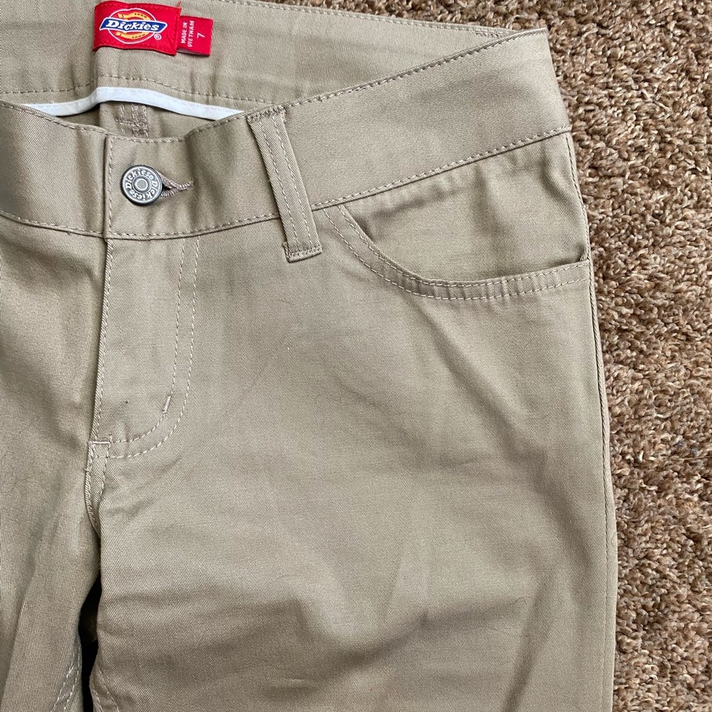Dickies | Junior’s Straight Leg Khaki Pants - Picture 2 of 6